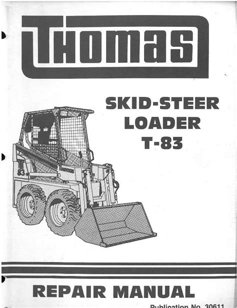 Thomas T83 Skid Steer Battery Replacement 